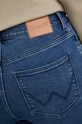 Τζιν παντελόνι Wrangler High Rise Skinny Indigo Sea σκούρο μπλε W27HVH40Z