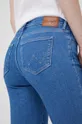 niebieski Wrangler jeansy STRAIGHT SEVENTIES
