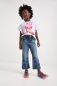 fioletowy Desigual jeansy dziecięce 22SGDD05 Dziewczęcy