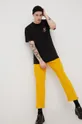 žltá Manšestrové nohavice Levi's X Simpson