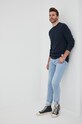 Sisley jeansy Stockholm 4V2USE00C.911 niebieski SS22