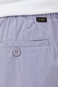Šortky s příměsí lnu Lee Relaxed Drawstring S Misty Lilac fialová L70KSAUU