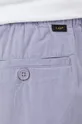 ljubičasta Kratke hlače s dodatkom lana Lee Relaxed Drawstring S Misty Lilac
