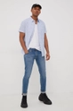 Wrangler jeansy BRYSON MID INDIGO niebieski