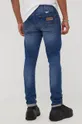 Τζιν παντελόνι Wrangler Larston Visual Blue  92% Βαμβάκι, 1% Σπαντέξ, 7% Ελαστομυλίστερ