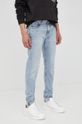 niebieski Calvin Klein Jeans jeansy J30J320449.PPYY Męski