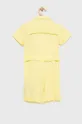 Παιδική ολόσωμη φόρμα Guess κίτρινο