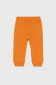 πορτοκαλί United Colors of Benetton - Παιδικό βαμβακερό παντελόνι Για αγόρια
