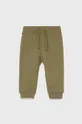 πράσινο United Colors of Benetton - Παιδικό βαμβακερό παντελόνι Για αγόρια