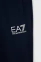 Detské bavlnené nohavice EA7 Emporio Armani  100% Bavlna