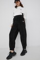 Штани Tommy Jeans аплікація чорний DW0DW11885.PPYY