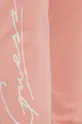 Guess - Βαμβακερό παντελόνι ροζ
