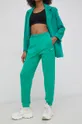 Vero Moda Spodnie zielony