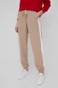 Tommy Hilfiger pantaloni WW0WW33446.PPYY beige SS22