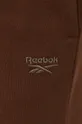 καφέ Βαμβακερό παντελόνι Reebok Classic