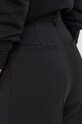 Vlněné kalhoty The Kooples černá FPAN24034K