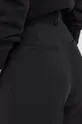 czarny The Kooples spodnie wełniane