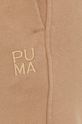 złoty brąz Puma spodnie dresowe bawełniane 53342363