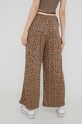 Oblečenie Nohavice Femi Stories OLO.BRWN/LEO hnedá