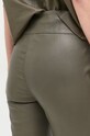 Notes du Nord pantaloni de piele 12387 verde