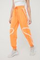 oranžová Tréningové nohavice adidas by Stella McCartney Truepace Dámsky
