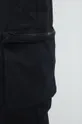 black adidas Originals cotton trousers Trefoil Moments
