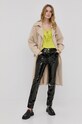 Victoria Beckham pantaloni 1122WTR003173A negru SS22