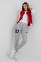 Superdry pantaloni de trening W7010689A.ZUC gri SS22
