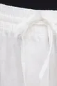 λευκό Λινό παντελόνι DKNY