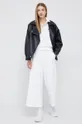Παντελόνι φόρμας Polo Ralph Lauren λευκό