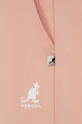 różowy Kangol spodnie dresowe bawełniane