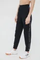 Παντελόνι φόρμας Calvin Klein Performance Active Icon μαύρο