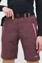 fioletowy CMP spodnie outdoorowe