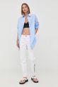 Karl Lagerfeld jeansy 221W1101 biały
