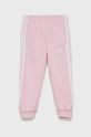 pastelno ružičasta Dječje hlače adidas Performance Za djevojčice