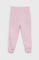 Дитячі штани adidas Performance HF1904 рожевий
