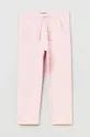 ροζ Παιδικό βαμβακερό παντελόνι OVS Για κορίτσια