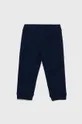 Детские хлопковые брюки United Colors of Benetton тёмно-синий