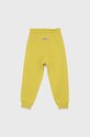United Colors of Benetton pantaloni de bumbac pentru copii 3QLACF00H.G verde SS22
