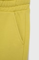 Fete United Colors of Benetton pantaloni de bumbac pentru copii 3QLACF00H.G verde