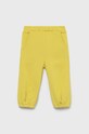 United Colors of Benetton spodnie bawełniane dziecięce bawełna zielony 3QLAGF003.P