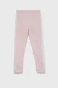 Calvin Klein Jeans Spodnie dziecięce IG0IG01266.PPYY różowy