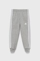 adidas Performance pantaloni copii H65793 tricotaj gri H65793