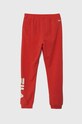 Дитячі штани Fila FAT0110 червоний AW24