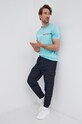 Armani Exchange Spodnie 3LZPG7.ZBP6Z 3LZPG7.ZBP6Z granatowy SS22