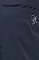 granatowy Armani Exchange spodnie bawełniane 3LZP60.ZNWCZ