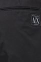 černá Bavlněné kalhoty Armani Exchange