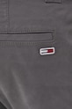 Kalhoty Tommy Jeans šedá DM0DM09595.PPYY