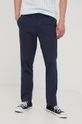 námořnická modř Plátěné kalhoty Premium by Jack&Jones Pánský
