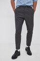 Tiger Of Sweden Spodnie bawełniane T70635001 szary SS22